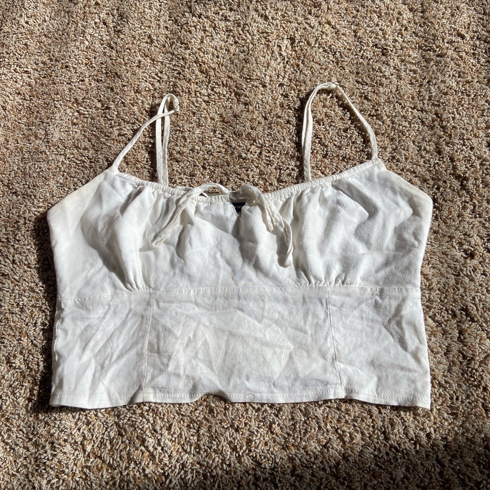 Brandy Melville white tank top